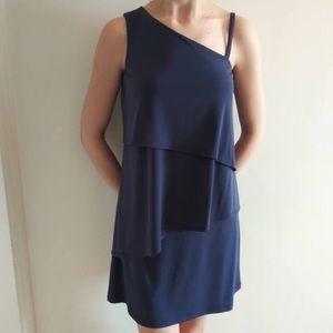 Purple size 2 Vince Camuto dress one shoulder